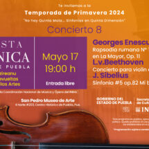 Compartirá Sinfónica de Puebla escenario con director internacional y violinista mexicano