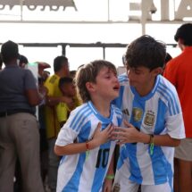 SE REGISTRARON DISTURBIOS VIOLENTOS  EN LA COPA AMÉRICA