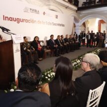 Como homenaje, gobierno estatal inaugura “Sala Secretarios” en Casa Aguayo