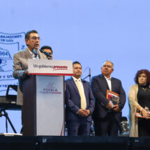 Preside Sergio Salomón celebración por 60 Aniversario del Sindicato de Trabajadores al Servicio del Estado