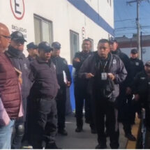 POLICIAS DE SAN PEDRO CHOLULA EXIGEN LA DESTITUCIÓN DEL DIRECTOR DE SEGURIDAD