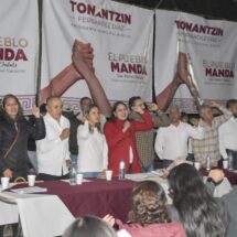Reafirma Morena respaldo a Tonantzin, trás ratificación de triunfo