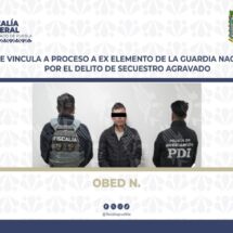EXCOMANDANTE DE LA GUARDIA NACIONAL ES CAPTURADO POR EL DELITO DE SECUESTRO
