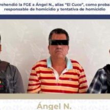 APRESAN A “EL CUCO” ACUSADO DE HABER PRIVADO DE LA VIDA A UNA PERSONA