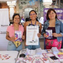 Secretaría de las Mujeres ofrece acompañamiento y talleres en Feria de Puebla