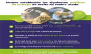 AGUA DE PUEBLA ACTIVA POR 5o AÑO SU CAMPAÑA DE ACOPIO DE ACEITE COMESTIBLE USADO