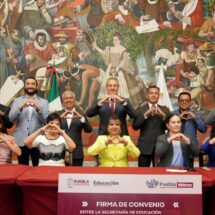 GOBIERNO DE PUEBLA BUSCA MEJORAR LOS ESPACIOS EDUCATIVOS: CHEDARUI