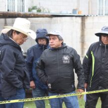 Supervisa CEASPUE obra hídrica en la Sierra Norte