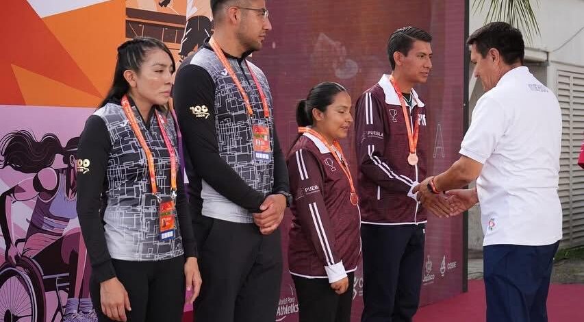 Brilla Puebla en el Abierto Mexicano de Para Atletismo