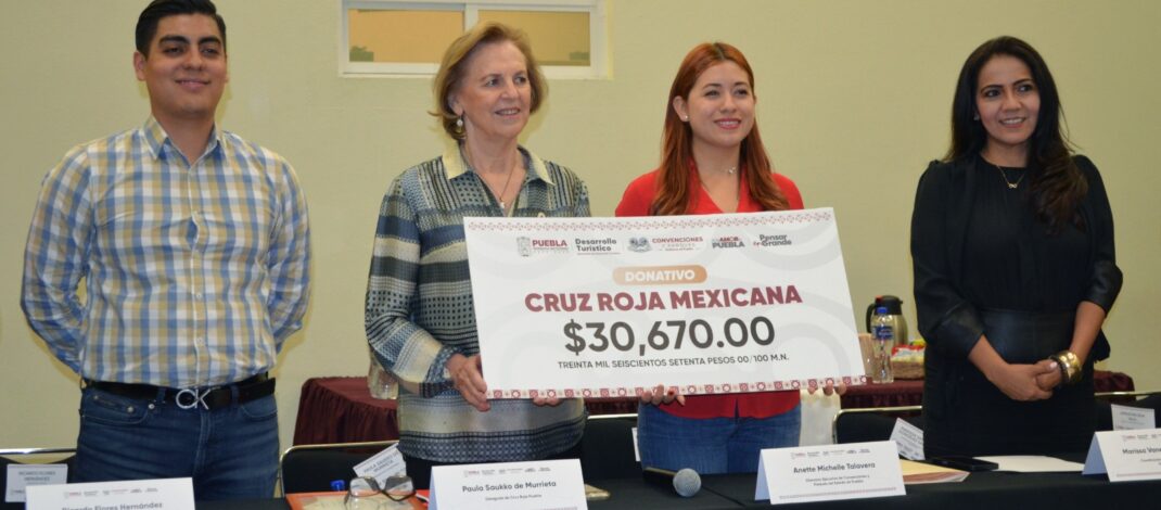 Convenciones y Parques refrenda compromiso humanista con Cruz Roja Mexicana