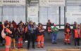 TRABAJADORES DE LIMPIA DE LA CAPITAL POBLANA SE MANIFIESTAN POR FALTA DE PAGO
