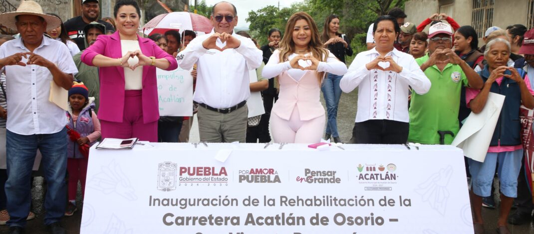 Desde Acatlán, Gobierno de Puebla impulsa el desarrollo del campo poblano