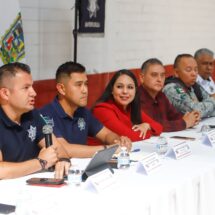 LA PRESIDENTA DE SPCH ENCABEZA EL PLAN DES ESTRATEGIA DE SEGURIDAD