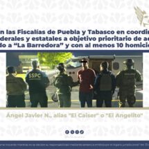 CUMPLEN ORDEN DE APREHENSIÓN EN CONTRA DE ‘EL ANGELITO’ LIGADO A LA BARREDORA