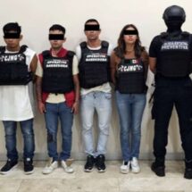 DETIENEN A PRESUNTOS INTEGRANTES DEL GRUPO DELICTIVO ‘LA BARREDORA’