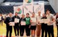 Chelis y La Bonita unidos por la paz, entregan diplomas a entrenadores