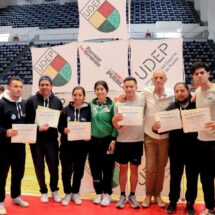 Chelis y La Bonita unidos por la paz, entregan diplomas a entrenadores