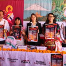 Ajalpan celebra la tercera edición del Paseo de las Calaveras 2025