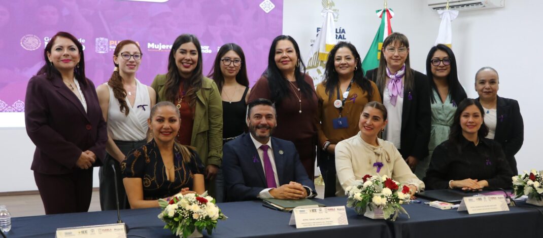Puebla impulsa colaboración institucional para erradicar violencia política de género