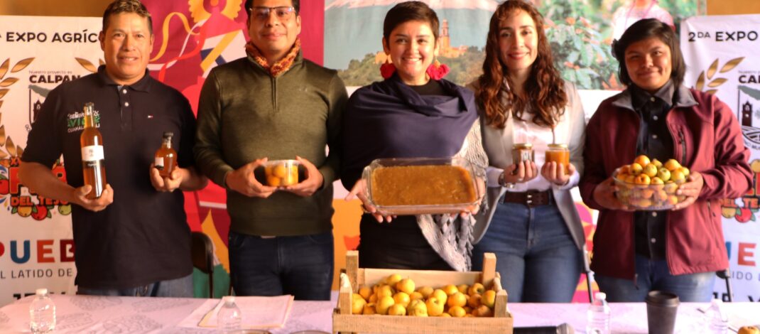 Presentan Feria del Tejocote y Expo Agrícola Calpan 2025